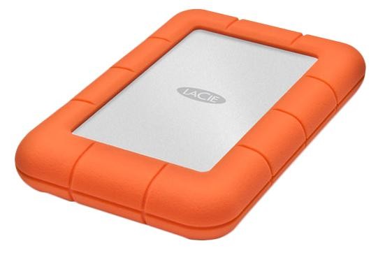 LaCie Rugged Mini, 2TB external hard drive 2000 GB Aluminium,Orange
