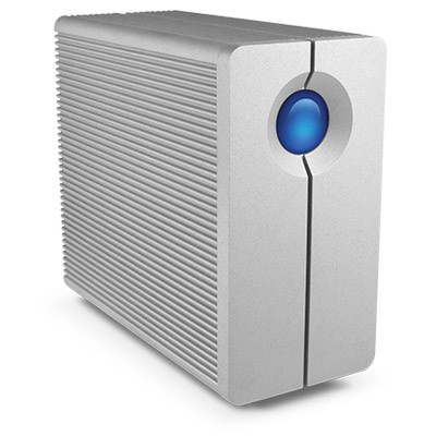 LaCie 2big Quadra USB 3.0 disk array 8 TB Desktop Aluminium