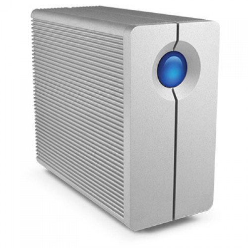 LaCie 2big Quadra USB 3.0 disk array 8 TB Desktop Aluminium