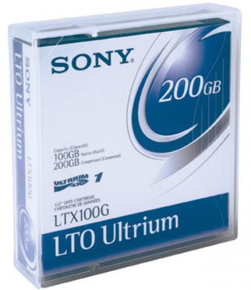 Sony LTO-2 LTX200G Backup Tape Cartridge 